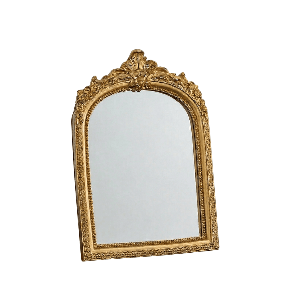 Barock Bogenspiegel Gold – Vintage Tischspiegel & Wandspiegel | CalveraHome - CalveraHome