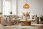 Boho Rattan Hängelampe – Bambus Asia - Stil | CalveraHome - CalveraHome