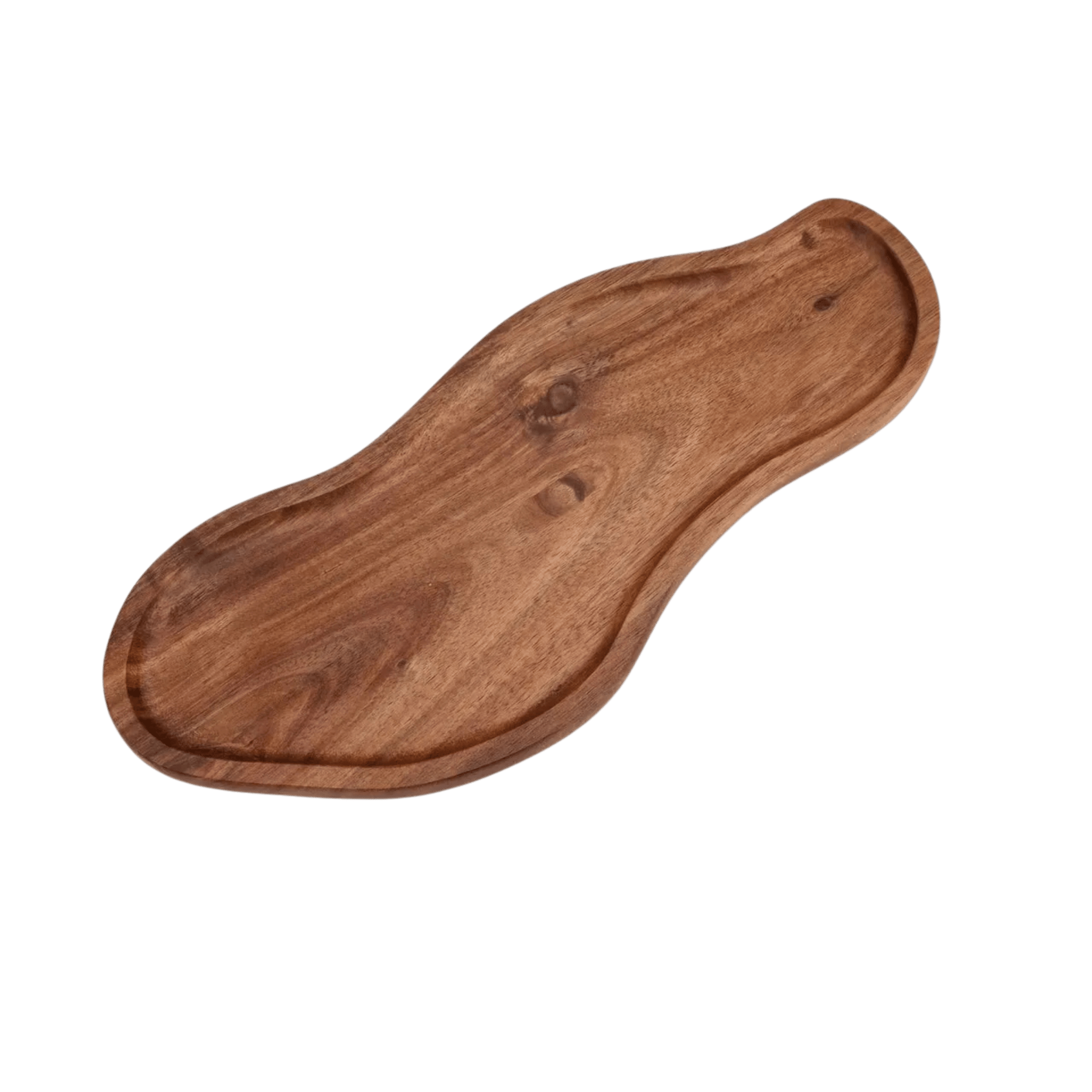 Holz Tablett Deko – Bambus Organizer für Bad & Schminktisch - CalveraHome