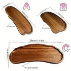 Holz Tablett Deko – Bambus Organizer für Bad & Schminktisch - CalveraHome