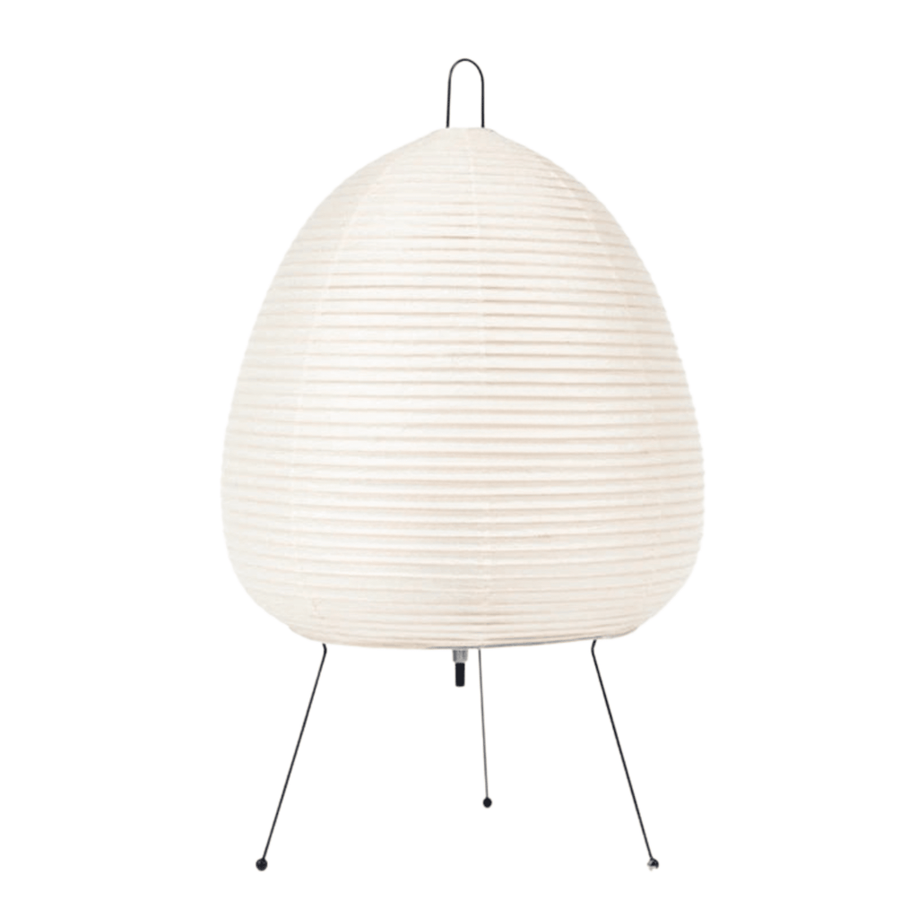 Japandi Reispapier Tischleuchte – Stativ Bodenlampe | CalveraHome - CalveraHome