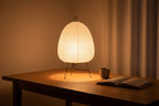 Japandi Reispapier Tischleuchte – Stativ Lampe | CalveraHome - CalveraHome