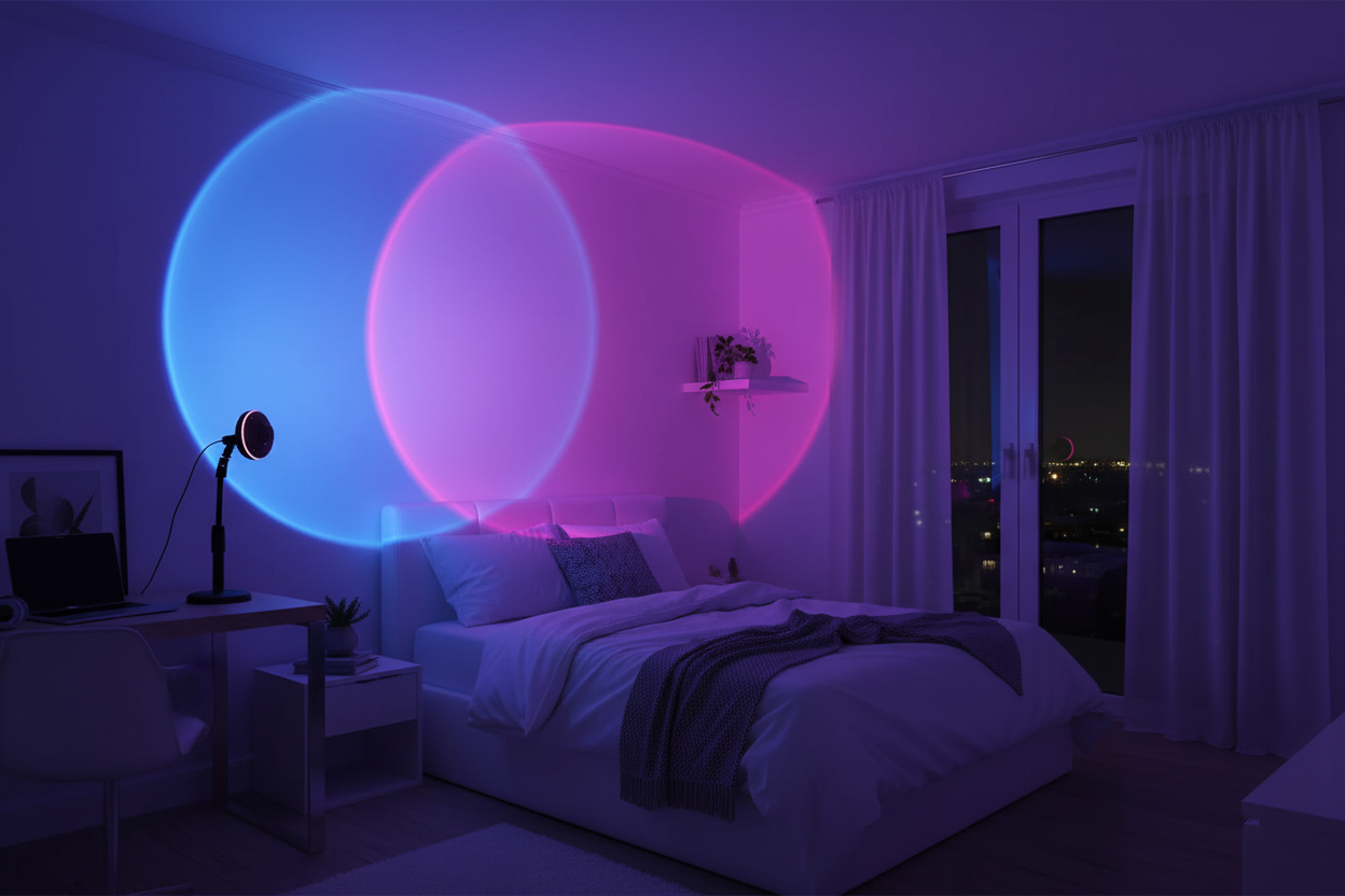 Jugendzimmer Lichtshow