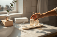 Kieselgur Tablett Spüle & Bad – Stein - Organizer | CalveraHome - CalveraHome