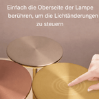 LED Tischleuchte Kabellos – Touch - Sensor, Dimmbar, USB - Akku | CalveraHome - CalveraHome