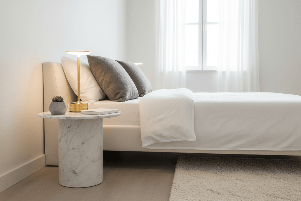 LED Tischleuchte Kabellos – Touch - Sensor, Dimmbar, USB - Akku | CalveraHome - CalveraHome