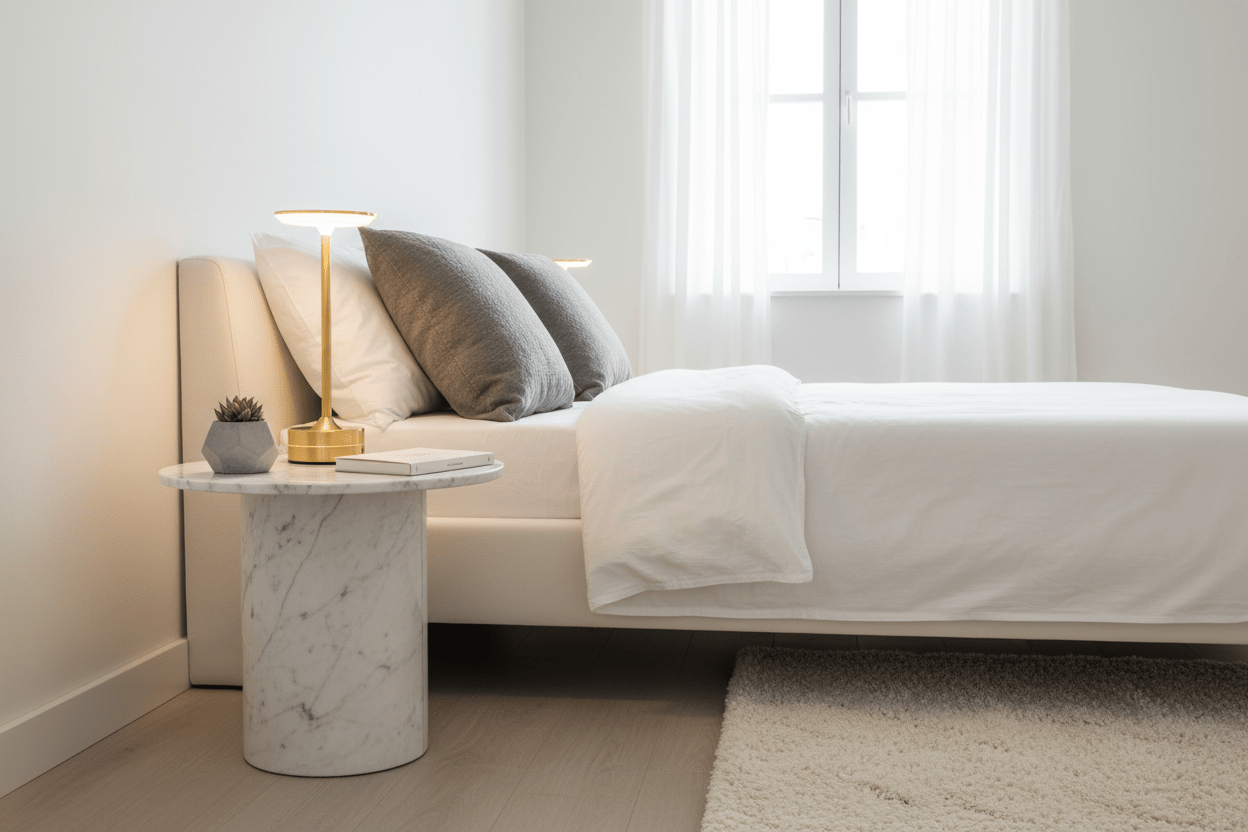 LED Tischleuchte Kabellos – Touch - Sensor, Dimmbar, USB - Akku | CalveraHome - CalveraHome