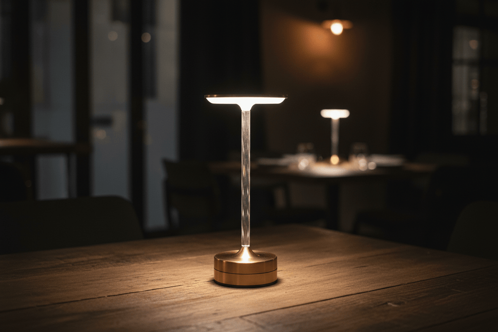 LED Tischleuchte Kabellos – Touch - Sensor, Dimmbar, USB - Akku | CalveraHome - CalveraHome