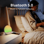 Lichtwecker mit Sonnenaufgang Simulation – Bluetooth & Weißes Rauschen - CalveraHome