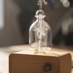 Nebulizing Diffuser Holz & Glas – Kabellos | CalveraHome - CalveraHome