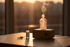 Nebulizing Diffuser Holz & Glas – Kabellos | CalveraHome - CalveraHome