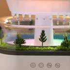 Raindrop Diffuser Aromatherapie mit Regengeräusch & LED | CalveraHome - CalveraHome