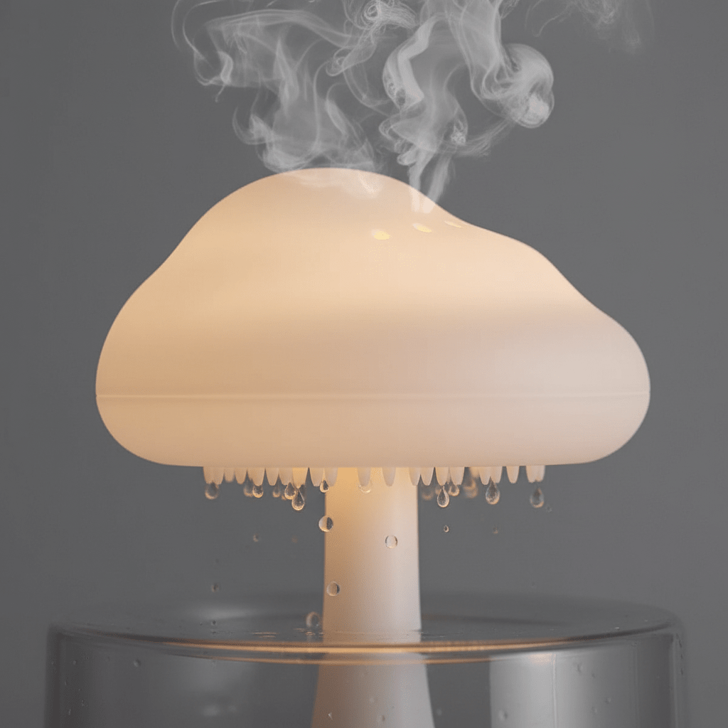 Regenwolke Luftbefeuchter Pilz - Design – LED Diffuser | CalveraHome - CalveraHome