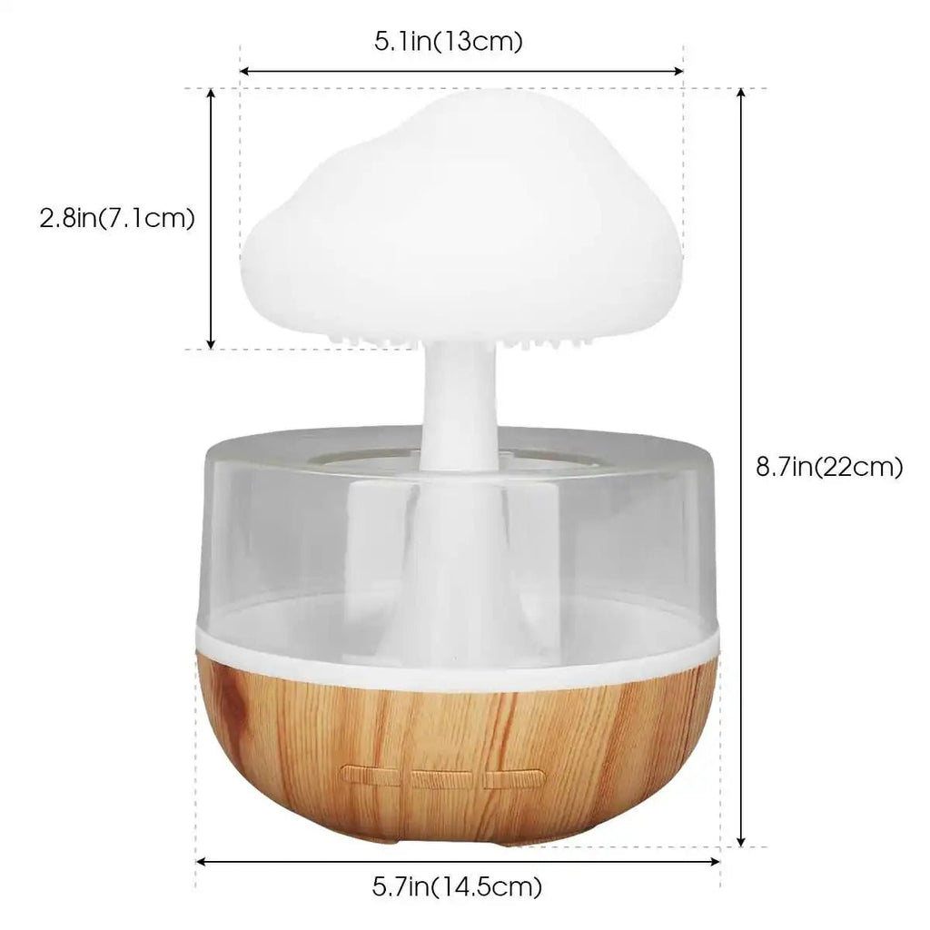 Regenwolke Luftbefeuchter Pilz - Design – LED Diffuser | CalveraHome - CalveraHome