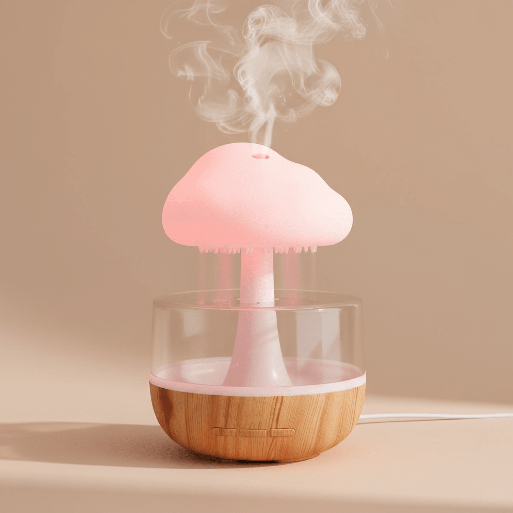 Regenwolke Luftbefeuchter Pilz - Design – LED Diffuser | CalveraHome - CalveraHome