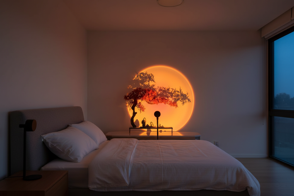 Schlafzimmer – Sunset Licht