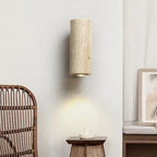 Wabi - Sabi Wandleuchte Travertin – Naturstein LED | CalveraHome - CalveraHome